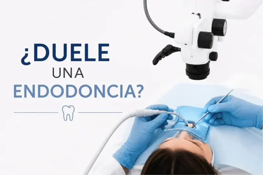 Paciente cómodo durante tratamiento de endodoncia